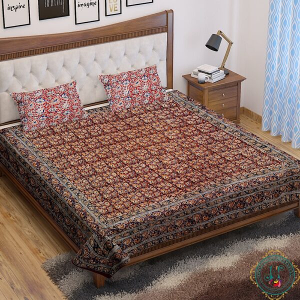 Kalamkari bedsheets