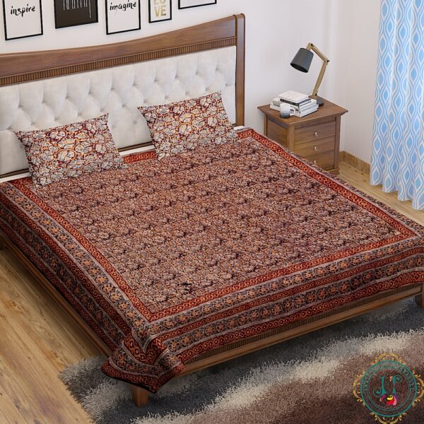 Kalamkari Bedsheet